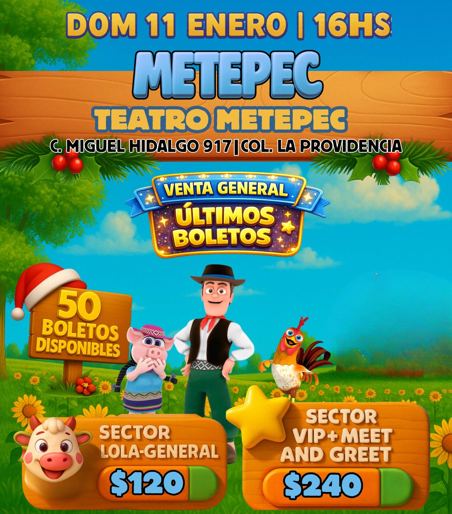 VENTA GENERAL | La Granja de Zenón – Metepec, Estado de México